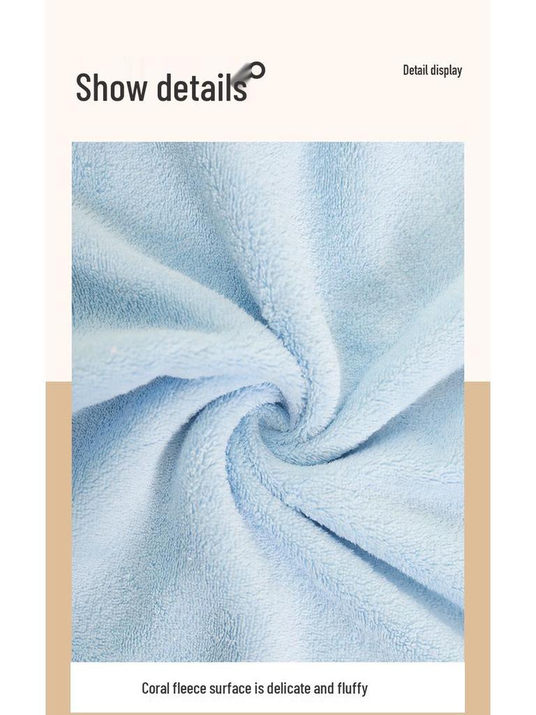 Pet Bath Towel: Quick-Drying, Absorbent Robe for Dogs & Cats