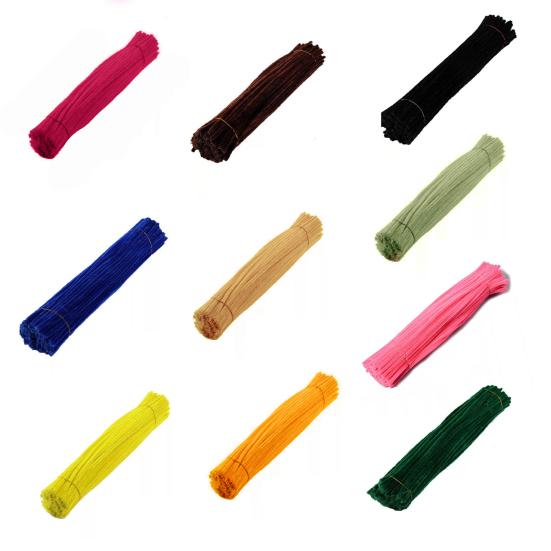 200-teiliges Pfeifenreiniger-Bastelset, kreative Eltern-Kind-Interaktion, praktische Fähigkeitsentwicklung, Chenille-Stiele, DIY-Zubehör