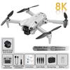 S101 Drohne 8K Dualkamera Professionell 5G WiFi 120° Weitwinkel ESC UAV Mit Bildschirm Hinderniserkennung Bürstenloser Quadcopter