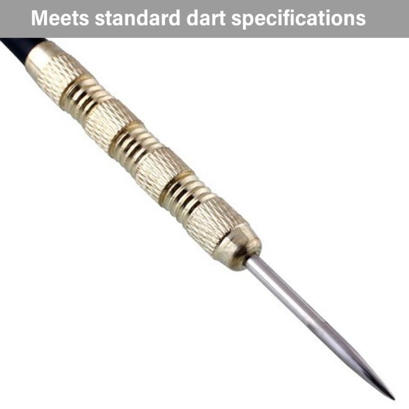 Set di Dardi Professionali con Punta in Acciaio 18 Pezzi con Aste in Alluminio Alette per Dardi Punta Metallica Fine Durevole