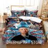 3D Print Blessd Cartoon Bedding Set Single Twin Full Queen King Size Bed Set Adult Bedroom Duvetcover Sets Anime Bed Sheet Set