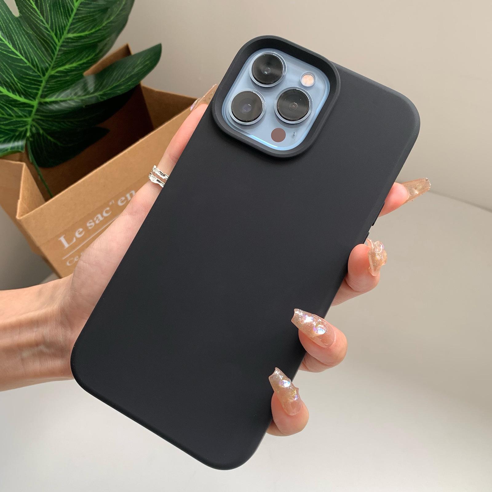 

Liquid Silicone Case For Apple iPhone 15 16 14 13 12 11 17 Pro Max 17 Air 16 Plus Phone Original Official Style Protective Cover For iPhone 17 Pro чорний