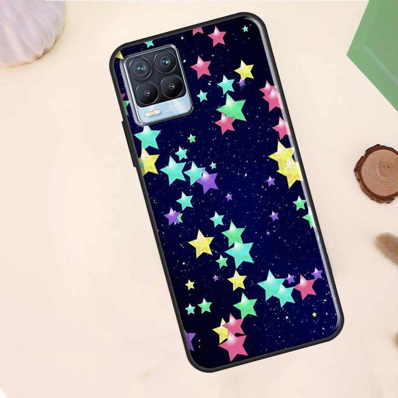 Bright Stars Art Case For Realme 15 Pro GT7 GT6 C75 C65 C67 C61 C53 C55 C51 C35 C63 C71 11 12 13 14 Pro Plus