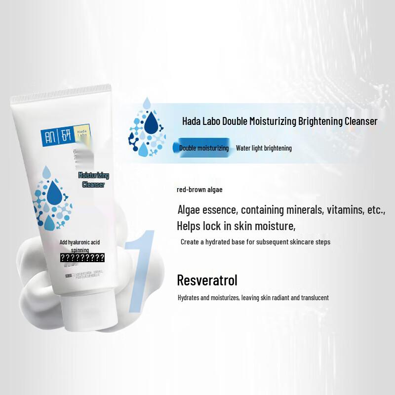 Mentholatum Hada Labo Doppelt Feuchtigkeitsspendender Reiniger