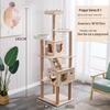 Tomigigi Multi-Level Cat Tree with Condo & Scratching Posts
