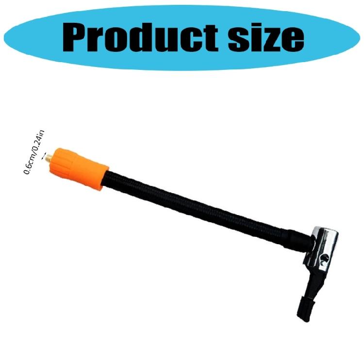 Long Lasting Convenient M6 Locking Air Chuck Valves Connector With Standard Tire Valves for Car Truck Air Pumps Tire Use