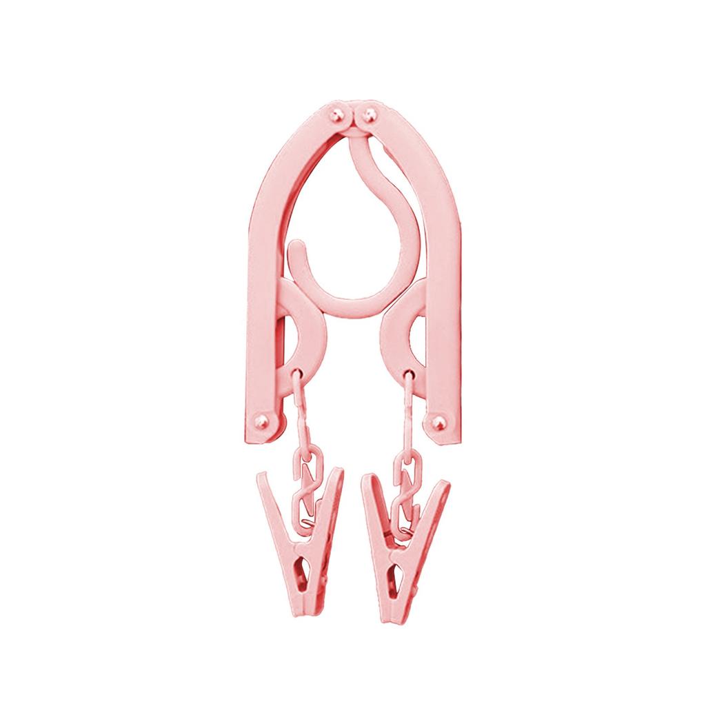Folding Clothes Hanger, Portable Clothes Hanger For Travel, Outdoor, Business Trip, Home, Student Dormitory