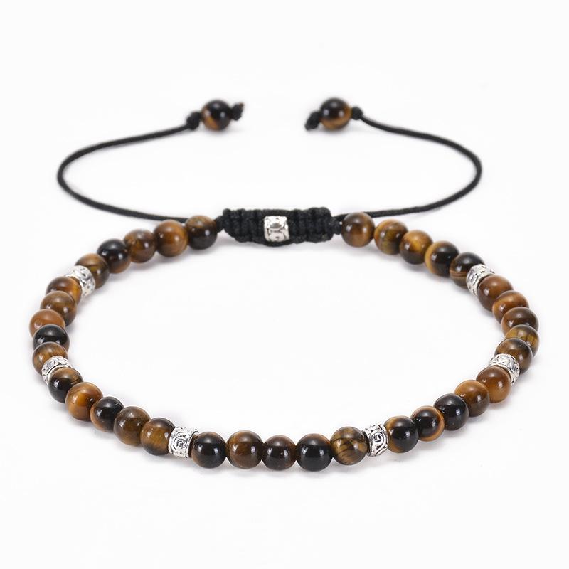

JYL TS Bracelet Adjustable Double Layer Natural Stone Brings Versatility & Harmony Style-7