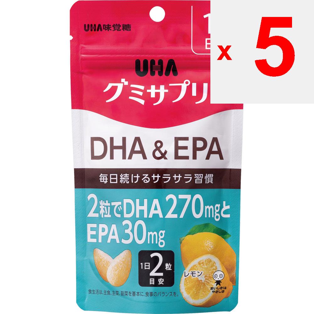 UHA Taste of Sugar Gummi Supplement DHA & EPA 14 Days SP 28 Grains Relaxation and Sleep Well Lifestyle Improvement Relaxation and Sleep Well