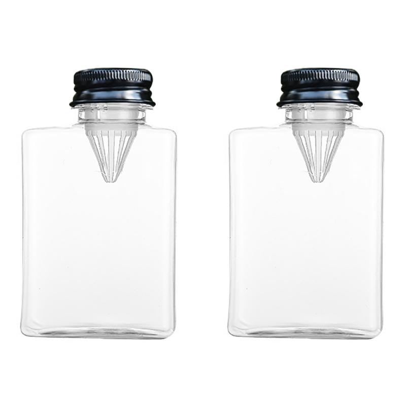 2/5Pcs Storage Bottles & Jars Flower Tea Beverage Bottle Plastic Milk Tea Bottle Flower Juice With Filter Cold Brewing Tea Bottl