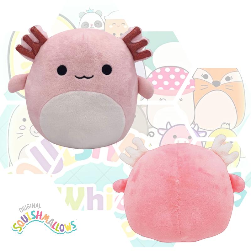Squishmallow Axolotl Pink Plush Toy Stuffed Animals Doll Hug Pillow Child Gift