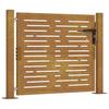 Garden Gate 100x75 Cm Corten Steel Square Design