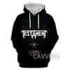 Testament Band 3D Gedruckte Mode Kapuzenpullover Sweatshirts Harajuku Hoodie Sweatshirts Oberteile Kleidung für Damen/Herren