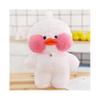 Girl   Duck Plush Toy with Clothes Plush Toy-White