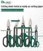 SATA 93211/13/16/19 Heavy-Duty Stainless Steel Tin Snips & Industrial Scissors