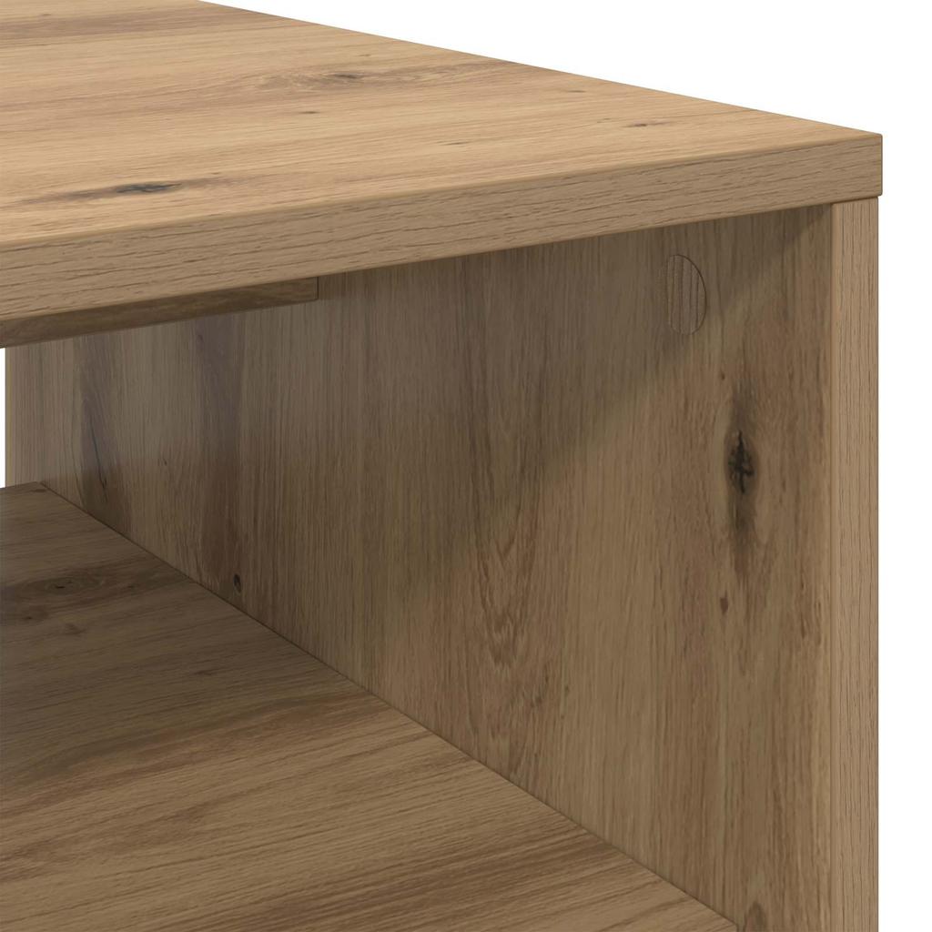 Coffee Table Artisan Oak 60 x 50 x 40 cm Engineered Wood