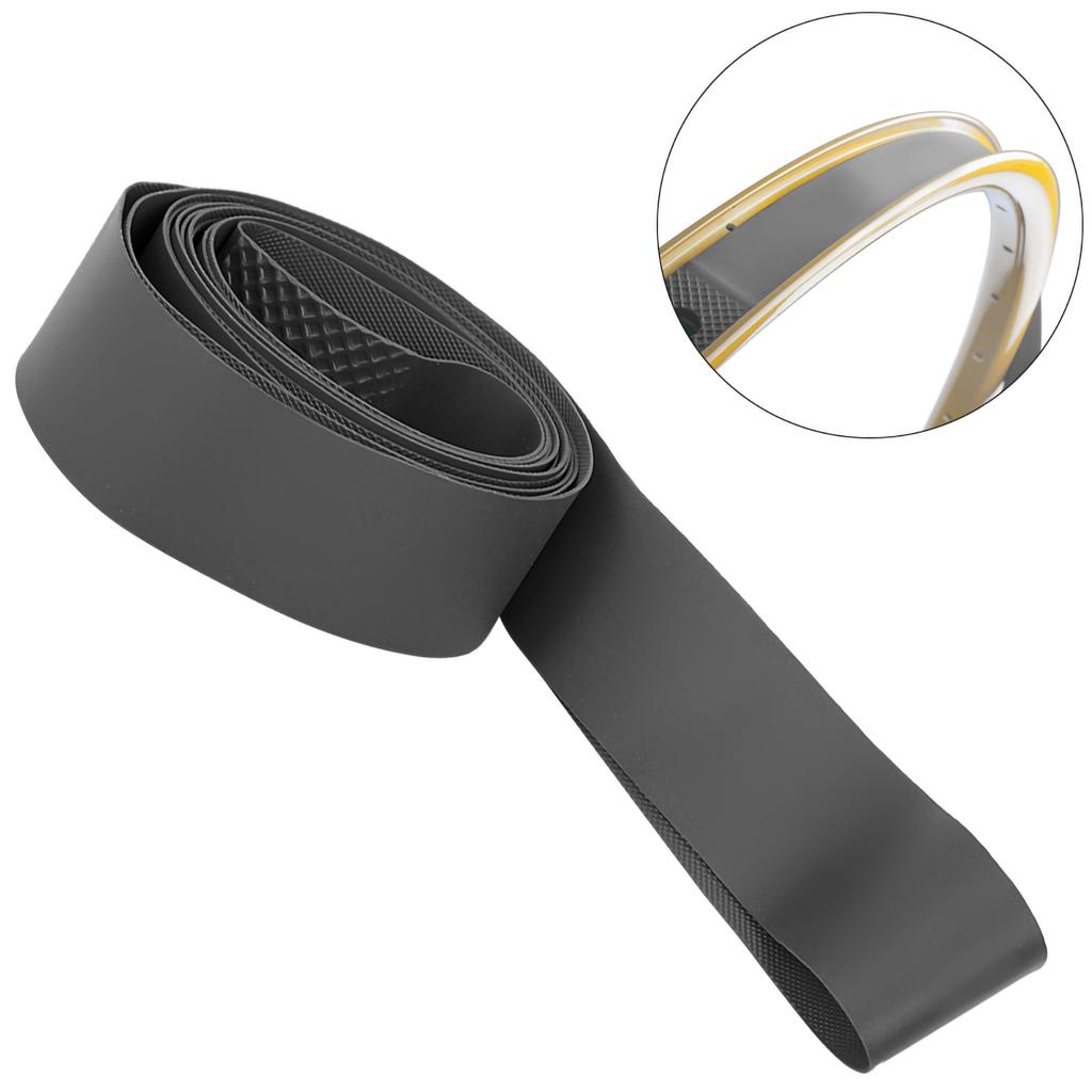 PVC Inner Tube Tyre Mountain Bike Pad Liner Bike Tire Tape(Black 20in)