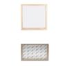 Moldura de foto sem rebarbas Artesanato DIY Acrílico Crianças Pintura Moldura de exibição Decoração de casa