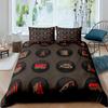 Fire Truck Fireman Duvet Cover King Queen Full Twin Size Cartoon Bedding Set for Boys Teens Polyester Quilt Cover
