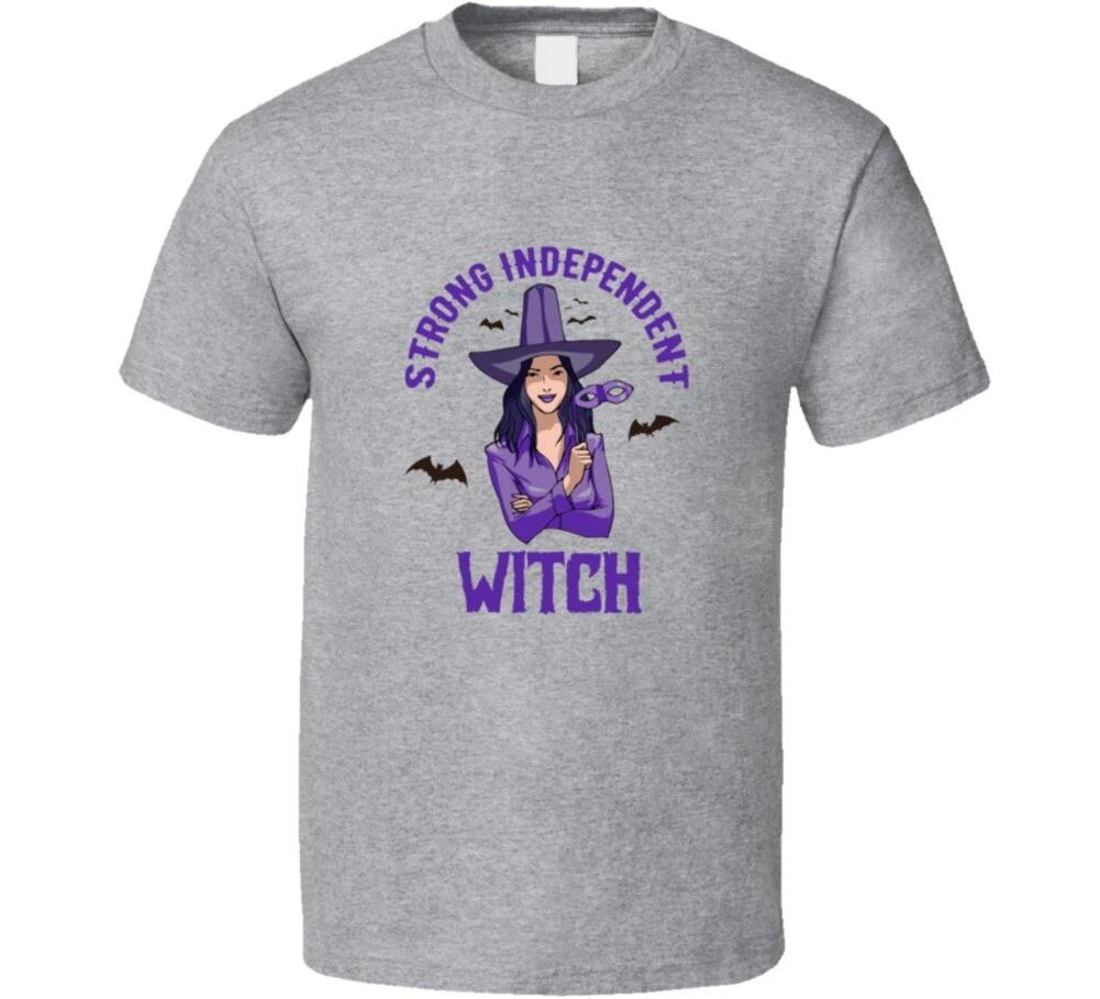 Strong Independent Witch Halloween Funny Gift T Shirt S