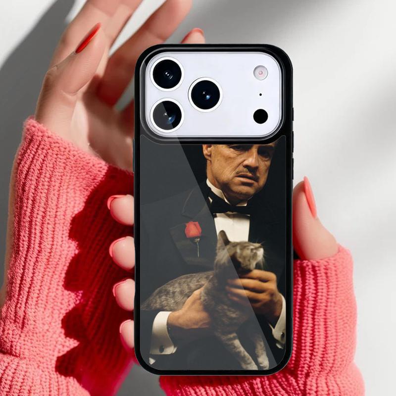 The Godfather Artwork Phone Case for iPhone 17 Air 16e 15 14 13 Pro Max Back Cover for 12 11 Pro Coque