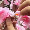 360/180cm Artificial Flowers Cherry Blossom Sakura Garland Wedding Arch Garden Backdrop Home Party Decor Silk Fake Plants Vine