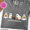 Fall Pumpkin Picking Crew Ghost T-Shirt,Pumpkin Patch Crew Shirt For Men Women,Autumn Pumpkin Patch Outfit,Thanksgiving Fall Harvest Tee