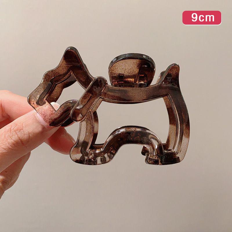 Cartoon Puppy Hair Clip Oil Painting Color Hair Gripper Creativity Hairpins Hair Accessories