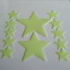 12Pcs Luminous Glow In Dark Stars Wall Sticker Home Bedroom Dormitory Decor