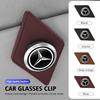 Car Sun Visor Glasses Fastener Clip Ticket Sunglasses Holder For Mercedes Benz W202 W212 W126 W140 W168 W177 CLS GLE GLC GLS CLA