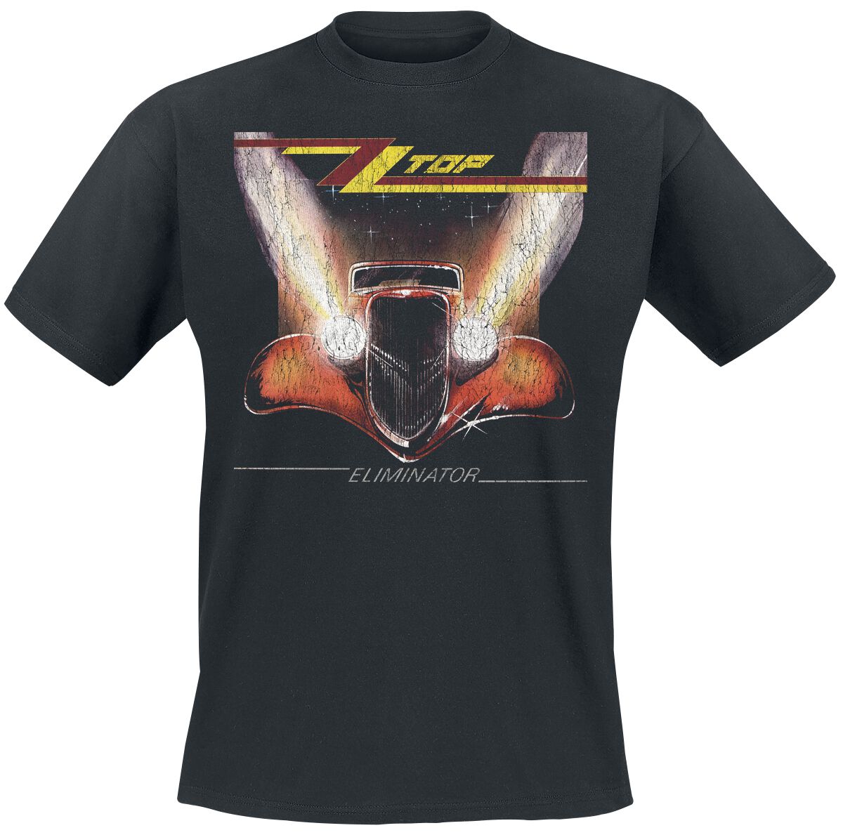 2026 Eliminator ZZ Top Band T-Shirt 100% Cotton Graphic Tee Men Women Summer Streetwear Top S разноцветный