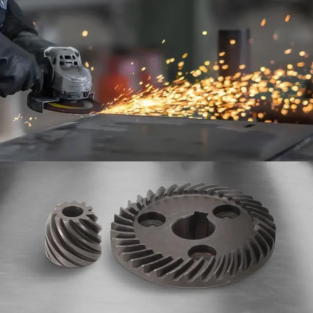 Heavy Duty Spiral Bevel Gear Kit for 9553Nb 9554Nb 9555Nb 9557Nb 9557Pb 9558Pb 9553Hn 9555Hn Compact Size 12x12x1 5cm