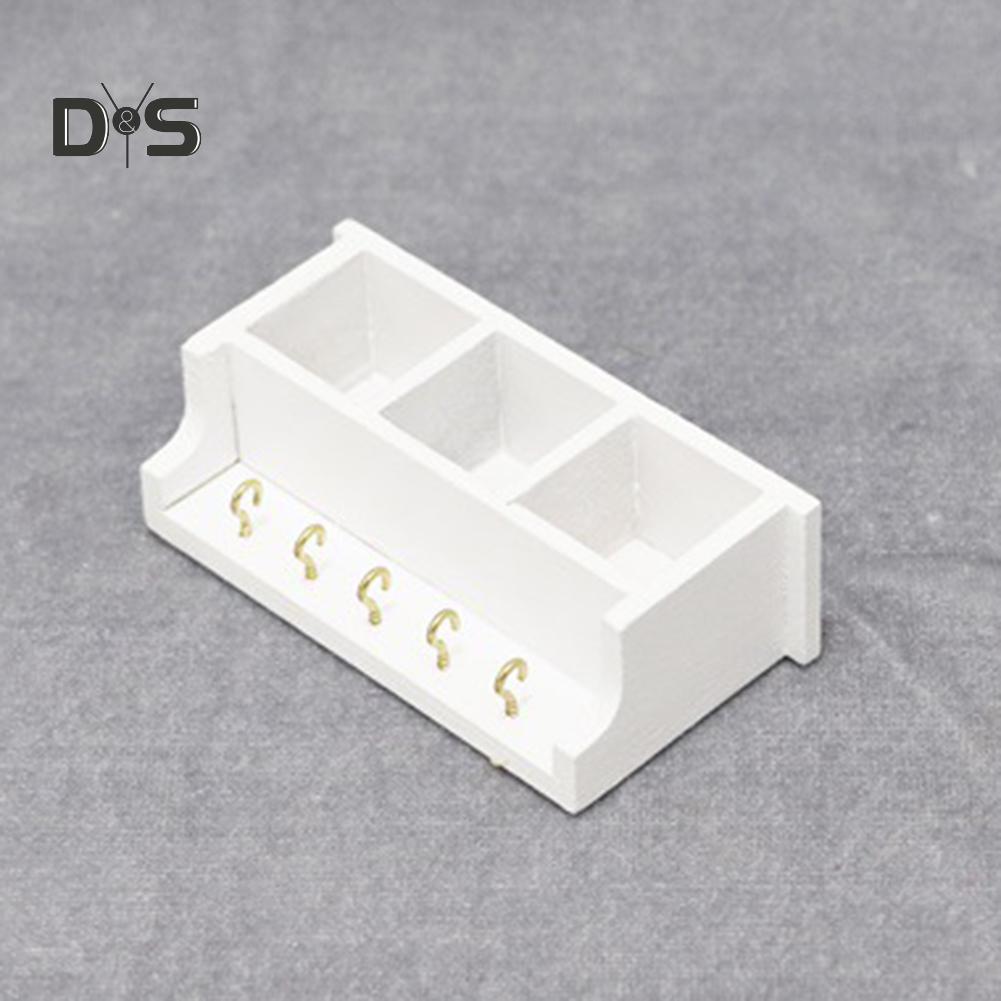 Mud In Your Eye Mini Dollhouse Wooden Storage Rack with Hook Kitchen Furniture Accessory