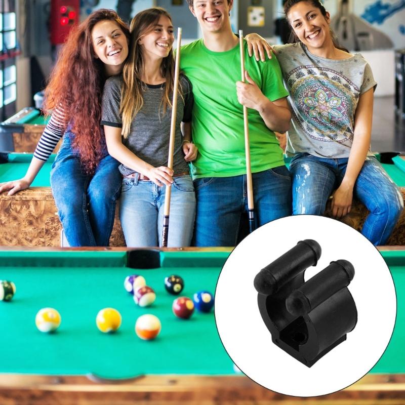 5Pcs Portable Fishing Rod Clip Club Fishing Poles Storage Rack Clamps Holder Billiards Snooker Cue Locating Clip