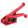 HIRAISM Manual Cable Tie Tensioner for Packaging Machines, Compatible with PET Strips, Industrial Use, Red
