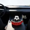 Solar Powered Football Car Air Freshener Perfume Holder With Essential Oil For Stylish Vehicle Decoration And Freshing Scent