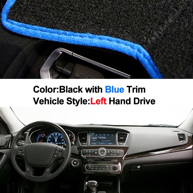 Car Dashboard Cover For Kia Cadenza K7 2010 2011 2012 2013 2014 2015 2016 Dash Mat  Pad Carpet Dashmat Sun Shade Pad Car Styling