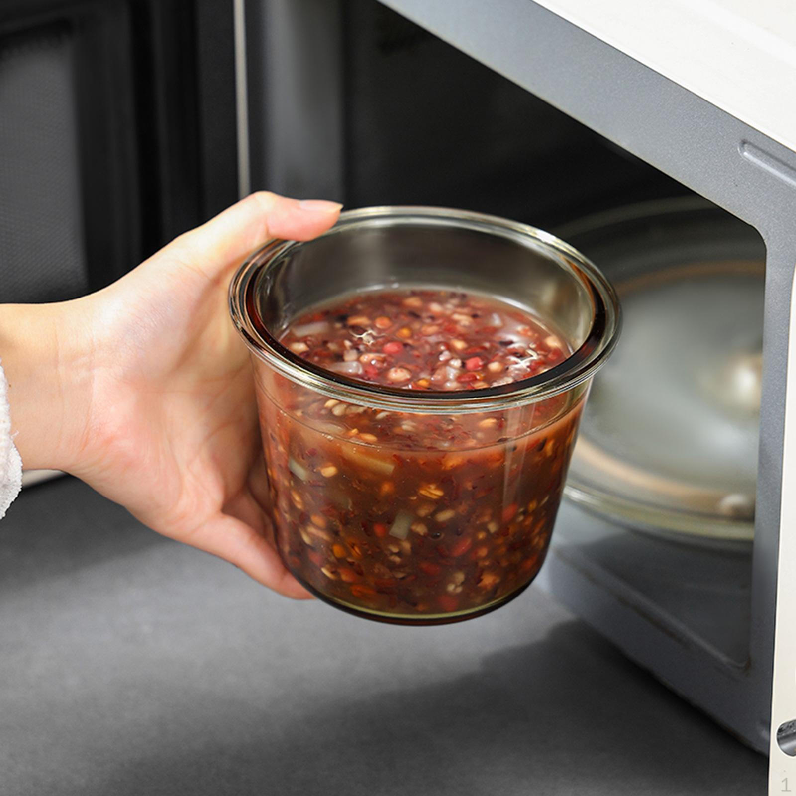 

Набор контейнеров для хранения продуктов из прозрачного стекла для приготовления еды и организации кухни 700ml