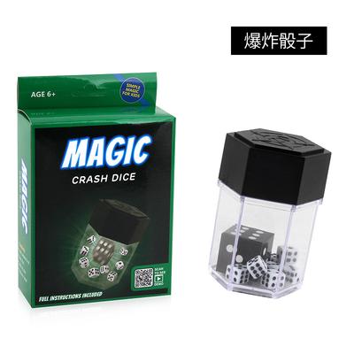 Zauberrequisiten 2553 Neue, seltsame Spielzeuge Interaktives Spielzeug für Erwachsene und Kinder Nahaufnahme Bühnenzauberei Würfel-Lieferungs-Tutorial