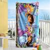 Dora Explorer Beach Towel Soft Durable Quick-Dry Comfortable Lightweight Portable for Swimming,Beach,Camping, Travel, Beach Accessories,Gym