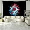 Colorado Avalanche Logo Wall Tapestry Aesthetic Wall Hanging Printed Fabric Blanket Decorative Tapestries for Bedroom Living Room Home Decor