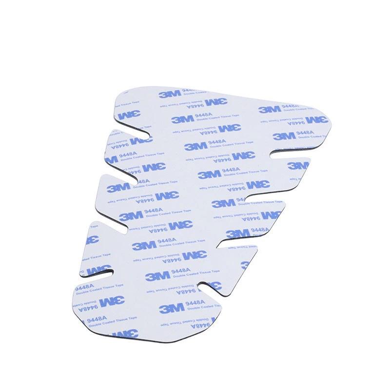 Qianjiang Chase 350 Motorcycle Tank Protector Sticker Set: Anti-Slip, Anti-Scratch, Fishbone Design.