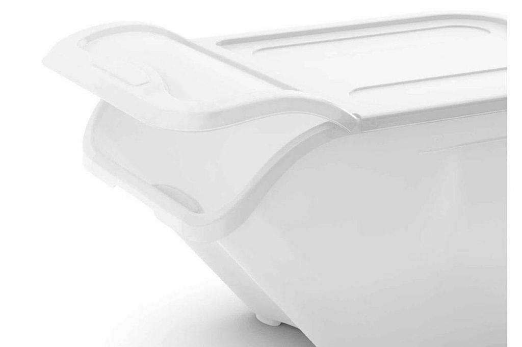 Keter Contenedor de Reciclaje All In Box L 39L Blanco Lechoso