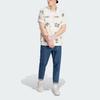 Adidas Originals Trefoil Enjoy Resort Cartoon Print Sports Short Sleeve Shirt Men Tops Wonderful-White IT8179