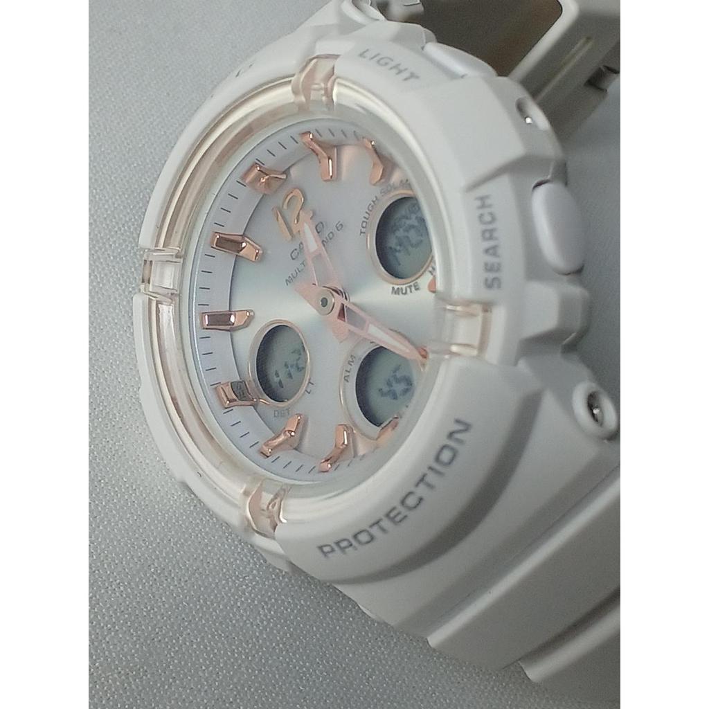 Used CASIO BGA-2800 BABY-G Ana-Digi Baby G Watch White