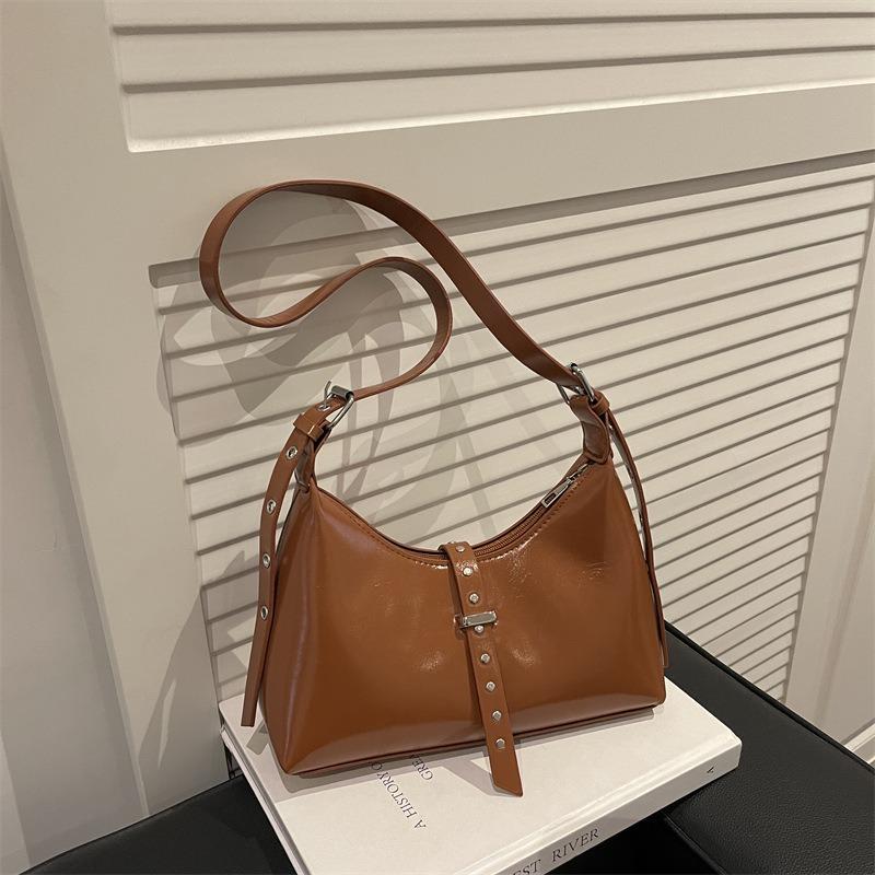 Nische einfache tragbare Knödeltasche Damen Herbst neu Retro Mode Schulter Umhängetasche