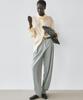 Masimodutti Fluid Pants With Dart Detail
