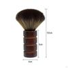 Barber Neck Duster Brush ,Hair Cleaning Sweeping with Wooden Handle, Hair Removal Hairbrush