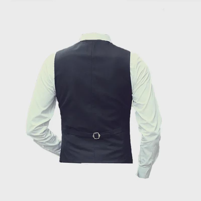 Large Men's Retro 1920s Gatsby Suit Vest for Costume or Formal Events