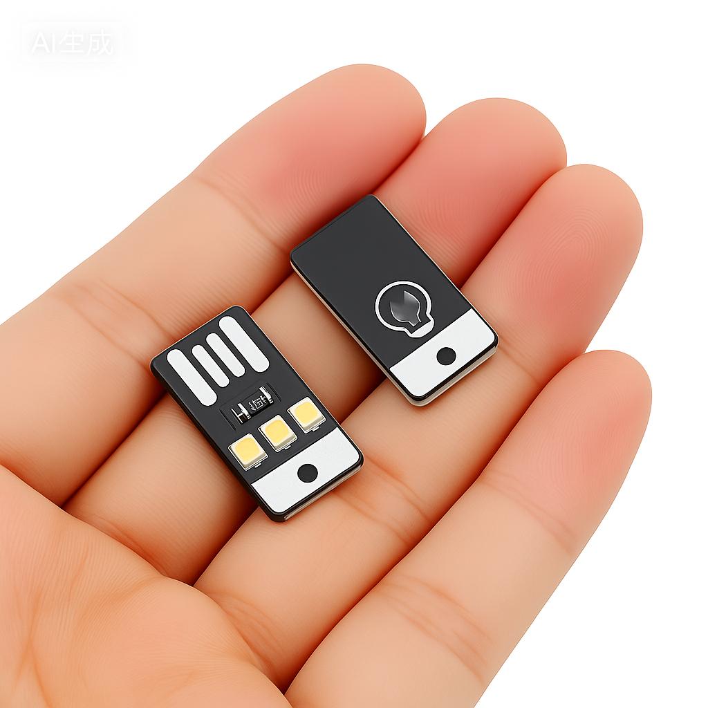 20 Pack USB Mini LED Book Light 5V 0.2W 2835 SMD White Light Night Lamp for Power Bank Laptop Computer Reading Use Portable Light